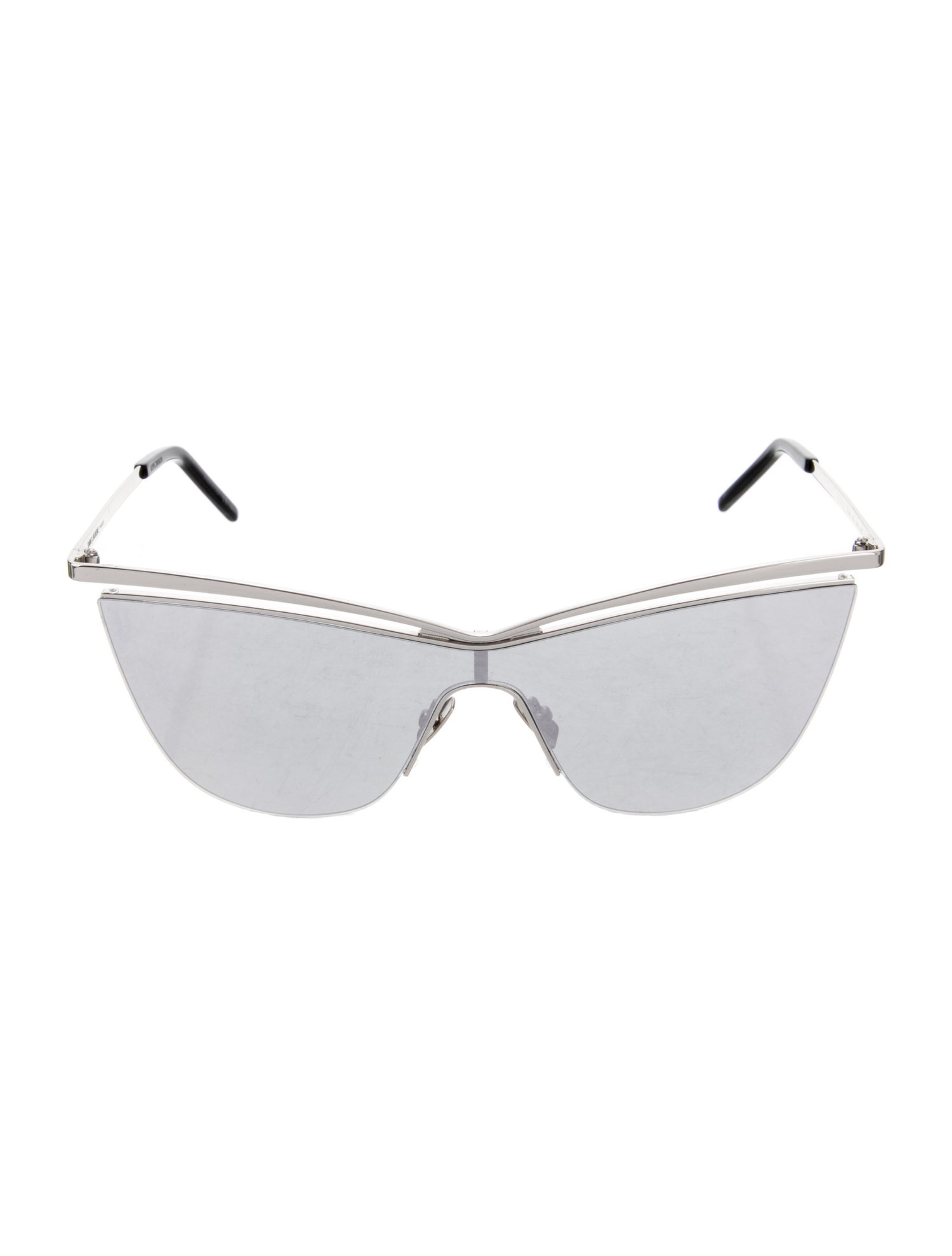 Saint Laurent Cat-Eye Mirrored Sunglasses